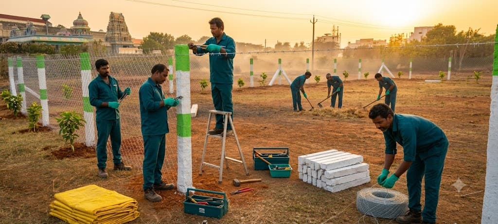 Real Estate Fencing Contractors in Chennai